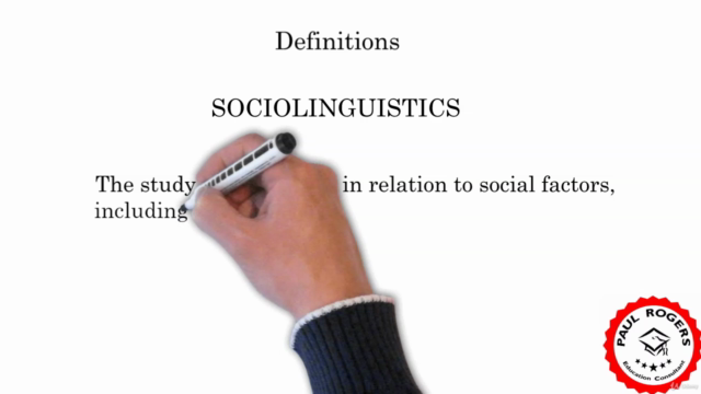 An Introduction to Socio and Psycholinguistics – Screenshot 1