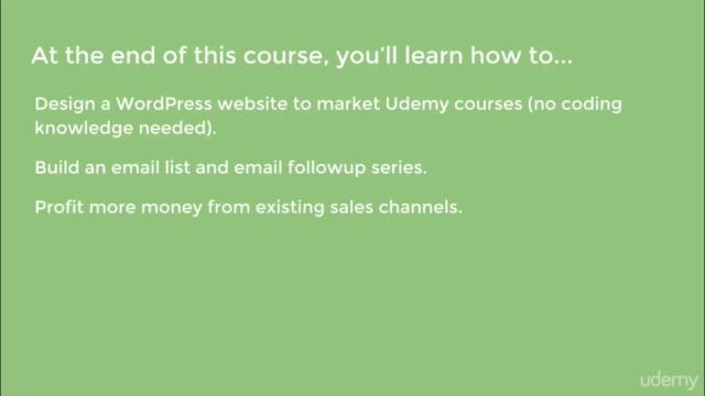 Udemy Marketing: Build a WordPress Website - Unofficial – Screenshot 2