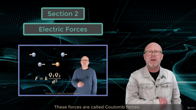 Electricity, The Basics: Charges, Forces & Fields (Physics) – Screenshot 2