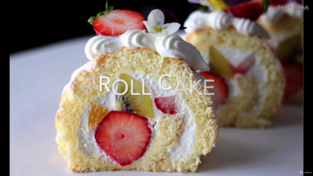 Japanese Pastry Course #4 Japanese Roll cake – Screenshot 2