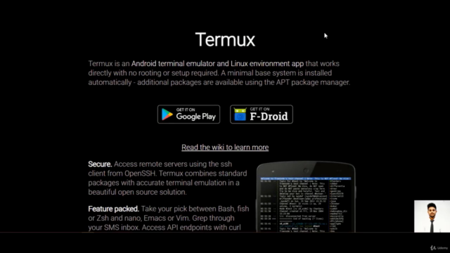 Learn Hacking and use your Android as a Hacking Machine – Screenshot 1