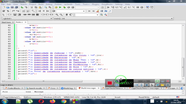 Programação básica em linguagem C – Screenshot 2