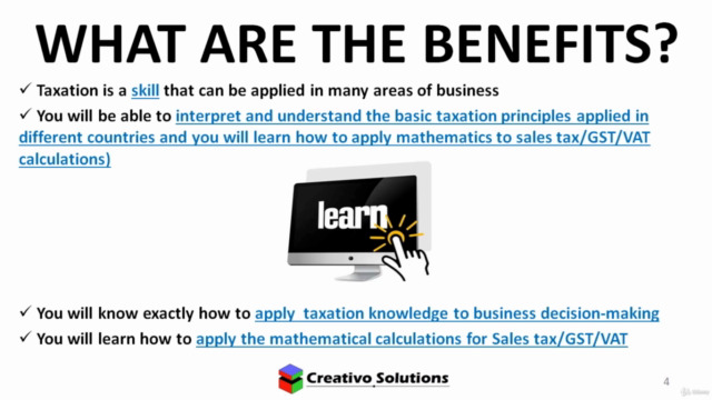 Basic Taxation Calculations for Sales Tax, GST & VAT – Screenshot 4