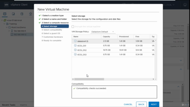 Clear and Simple vSphere 7 Foundations (VCTA Associate) – Screenshot 4