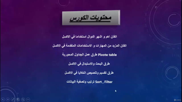 Microsoft Excel Professionalism "IN ARABIC" – Screenshot 4
