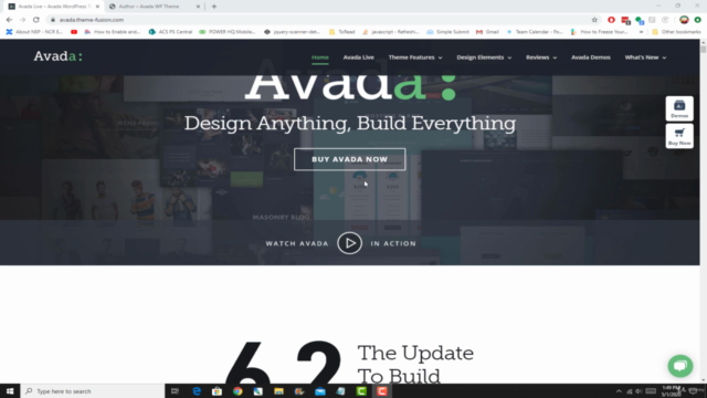 Professional Web Design with WordPress Avada Theme – Screenshot 1