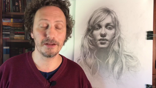 The Beauty of Portrait Drawing - The Front View. – Screenshot 1