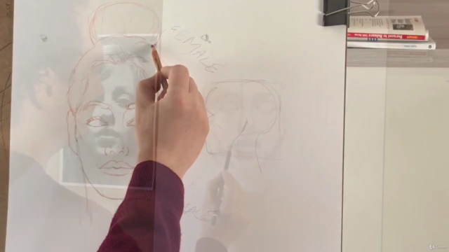 The Beauty of Portrait Drawing - The Front View. – Screenshot 2