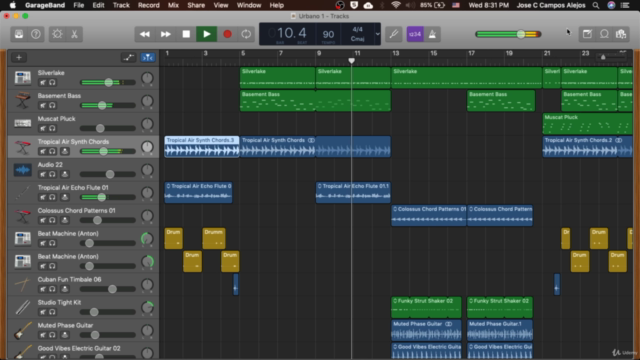 Beatmaking con Garageband – Screenshot 4