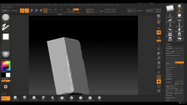 Ancient Ruins 3D Game Environment in Blender – Screenshot 4