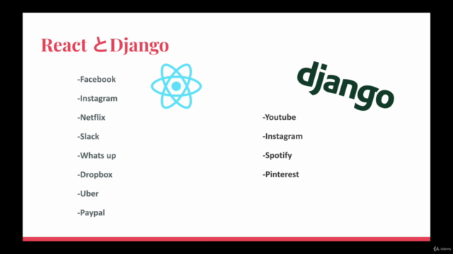 [基礎編]React Hooks + Django REST Framework API でフルスタックWeb開発 – Screenshot 1