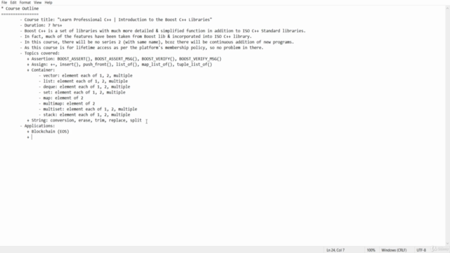 Learn Professional C++ | Introduction to Boost C++ Libraries – Screenshot 3