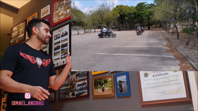 CURSO DE PILOTAGEM DE MOTO: DO BÁSICO AO AVANÇADO – Screenshot 1
