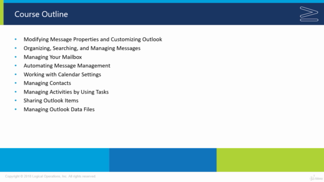 Microsoft Office Outlook 2019: Advanced – Screenshot 1