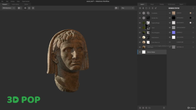 MASTER en Texturizado 3D con Quixel MIXER – Screenshot 2