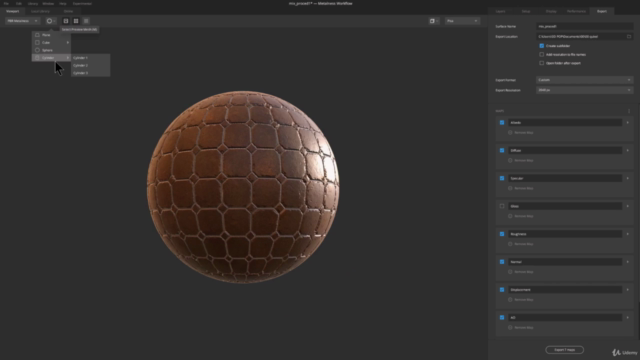 MASTER en Texturizado 3D con Quixel MIXER – Screenshot 4