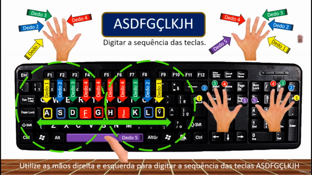 Curso de digitação dez dedos habilitados - Completo - Screenshot_01