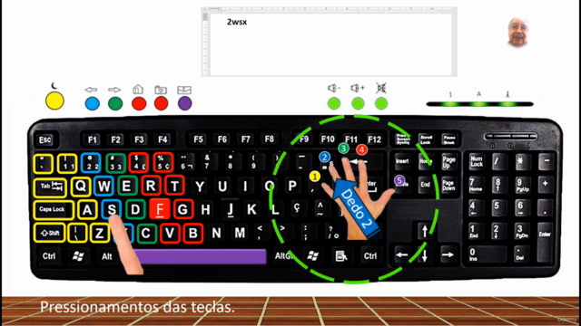 Curso de digitação dez dedos habilitados - Completo - Screenshot_02
