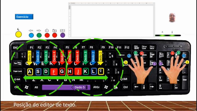 Curso de digitação dez dedos habilitados - Completo - Screenshot_03