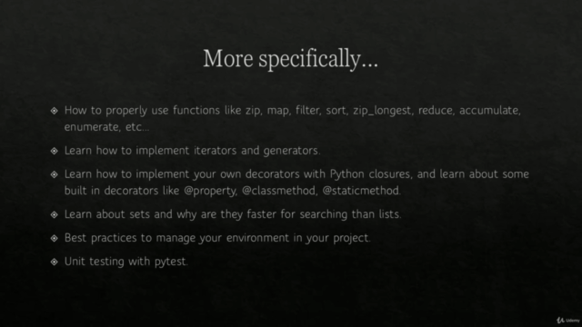 Advanced Python Skills: become a better Python developer! – Screenshot 3