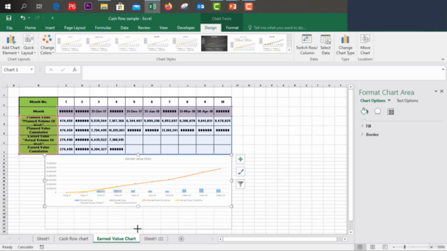 Bonds, Insurances, Payments, Cash Flow, Earned Value – Screenshot 4