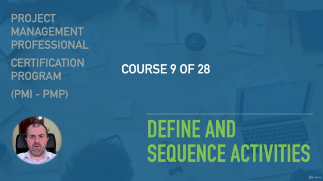 Define and Sequence Activities (PMI - PMP) – Screenshot 1