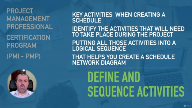 Define and Sequence Activities (PMI - PMP) – Screenshot 4