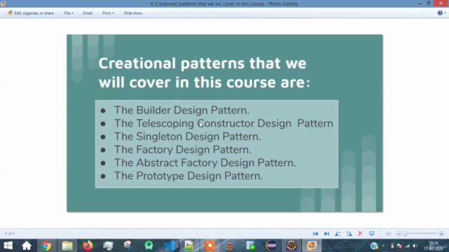 Learn Creational Design Patterns in Java – Screenshot 1
