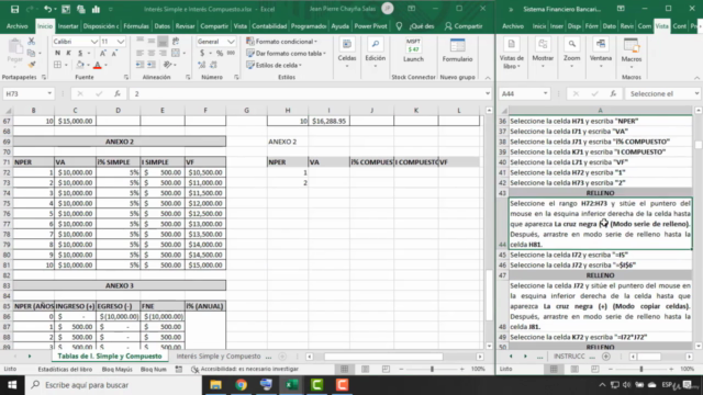 Microsoft Excel Aplicado a las Finanzas / Excel Financiero - Screenshot_02