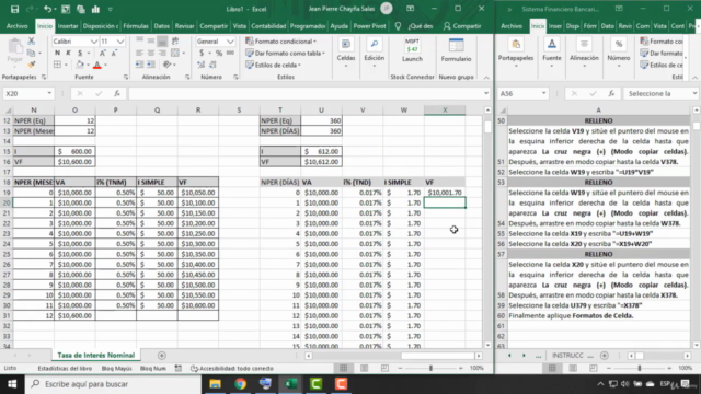 Microsoft Excel Aplicado a las Finanzas / Excel Financiero - Screenshot_03
