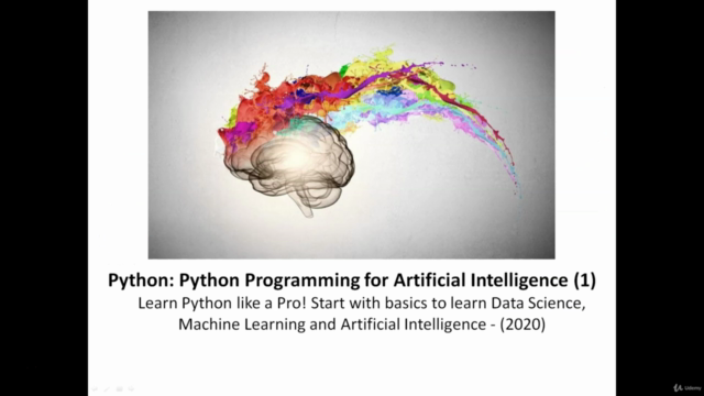 Python: Python Programming for Artificial Intelligence (1) – Screenshot 1