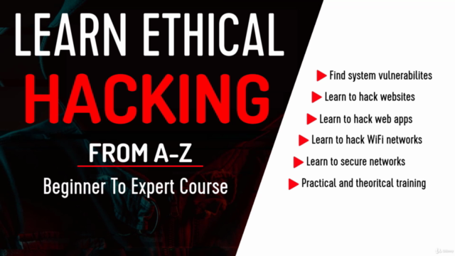 Learn Ethical Hacking From A-Z: Beginner To Expert Course – Screenshot 1