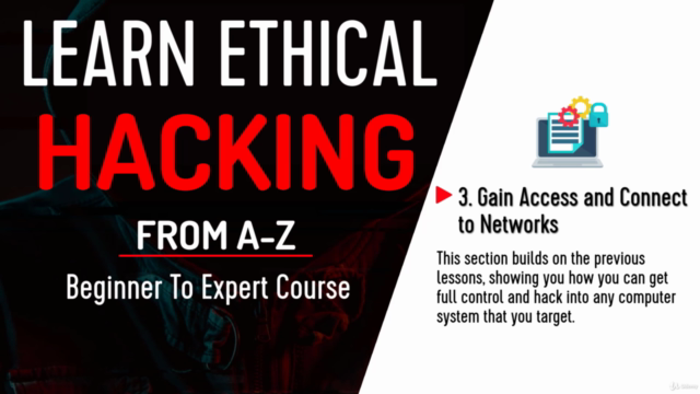 Learn Ethical Hacking From A-Z: Beginner To Expert Course – Screenshot 3