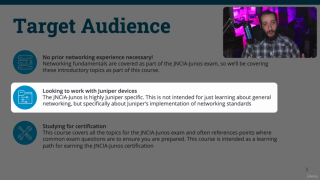 Juniper JNCIA-Junos - NEW JN0-105 Complete Course – Screenshot 2