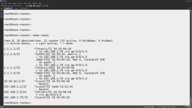 Juniper JNCIA-Junos - NEW JN0-105 Complete Course – Screenshot 4