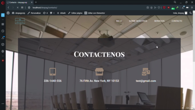 Crea tu pagina web PROFESIONAL con WordPress y Elementor – Screenshot 4