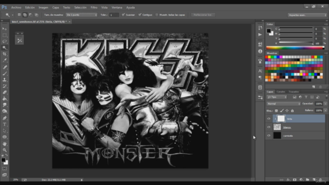 Serigrafia separacion de colores cuatricromia en Photoshop – Screenshot 2