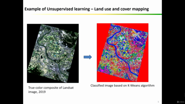 Machine Learning in GIS : Land Use Land Cover Image Analysis – Screenshot 2