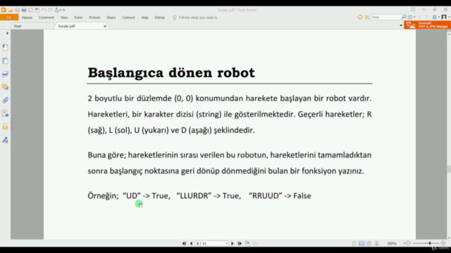 Python ile Algoritma Geliştirme – Screenshot 2
