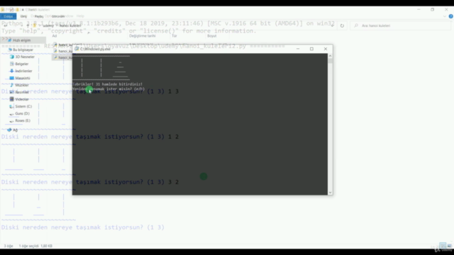 Python ile Algoritma Geliştirme – Screenshot 4
