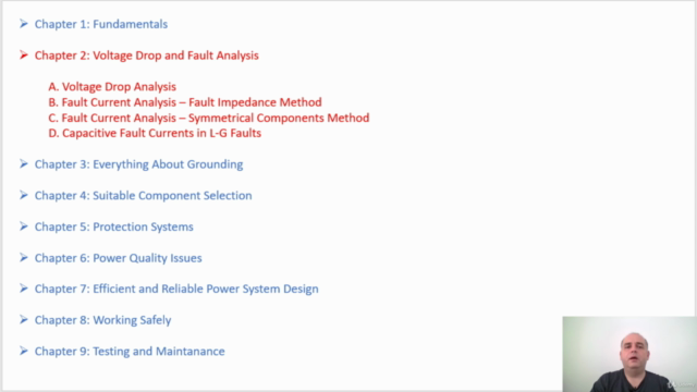 Electrical Power Engineering Chapter 2: Voltage Drop & Fault – Screenshot 2