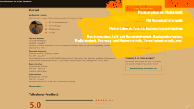 Lineare Algebra Tutorium - Grundthemen im ersten Semester – Screenshot 2