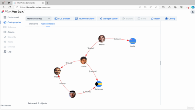 FlexVertex: Graph, Document, K/V, Time Series - One Database – Screenshot 1