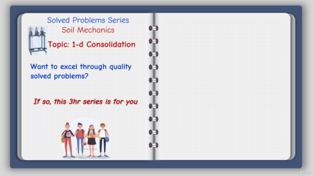 Soil Mechanics Solved Examples - Consolidation – Screenshot 1