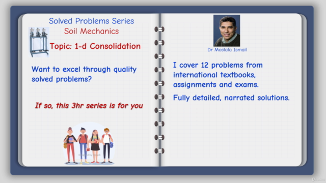 Soil Mechanics Solved Examples - Consolidation – Screenshot 4