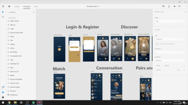 Build Dating/Chatting app from scratch in android – Screenshot 1