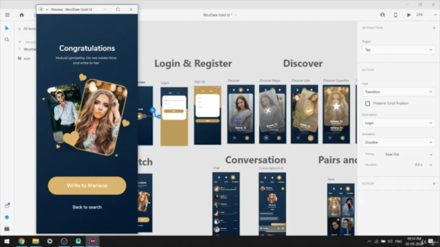 Build Dating/Chatting app from scratch in android – Screenshot 3