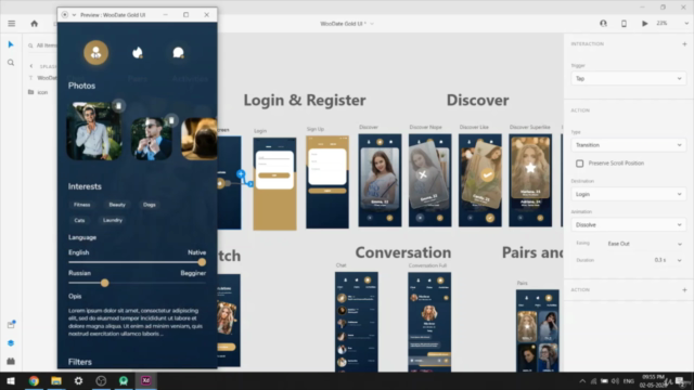 Build Dating/Chatting app from scratch in android – Screenshot 4
