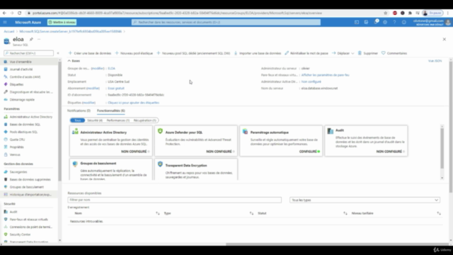 SQL Azure pour les débutants (Préparation pour le DP300) - Screenshot_04