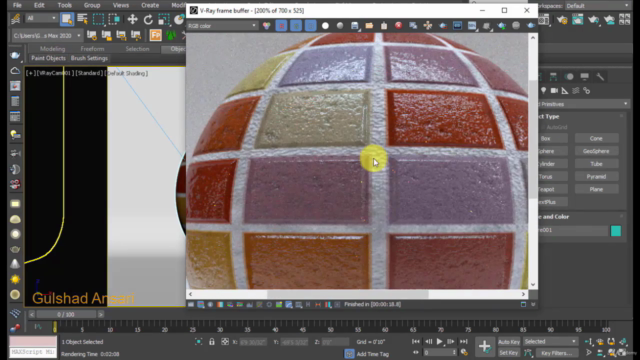 Learn Realistic Materials in 3ds max Using Vray – Screenshot 2